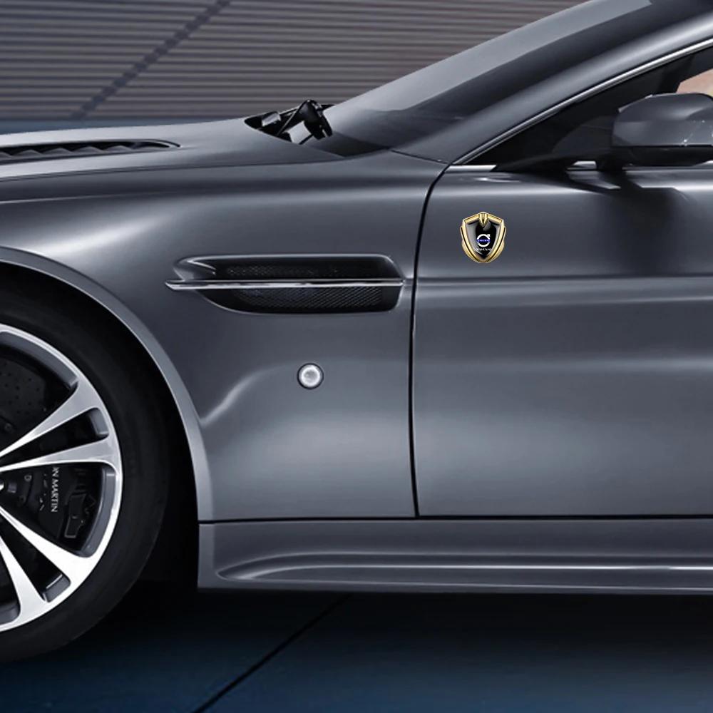 3D Металлическая Наклейка-Значок Щит Декор Боковой Части Кузова Крыла Багажника Для Volvo Xc60 XC90 V40 S60 V50 V60 C30 Xc40 S80 S40 V90