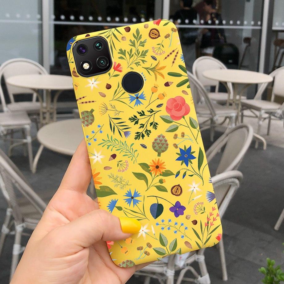 Чехлы Для Redmi 9C Чехол Xiaomi Redmi 9C NFC Чехол для телефона Мягкий чехол для телефона Ударопрочный бампер Redmi9c 9 C Xiomi Силиконовый МЯГКИЙ Чехол
