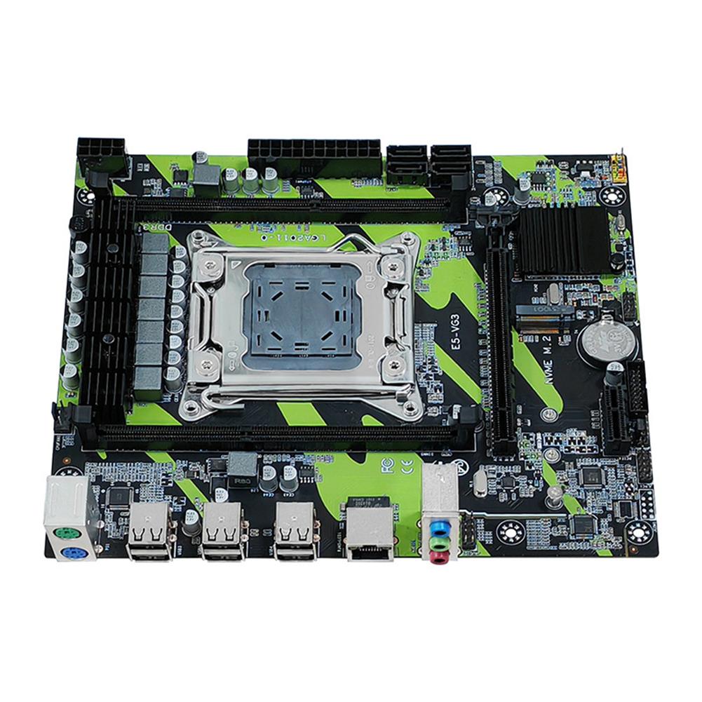 Материнская плата X79 с поддержкой процессора Intel Xeon E5-VG3-V2.1 LGA2011 DDR3 1333, 64 ГБ ОЗУ, материнская плата для ПК X79-M