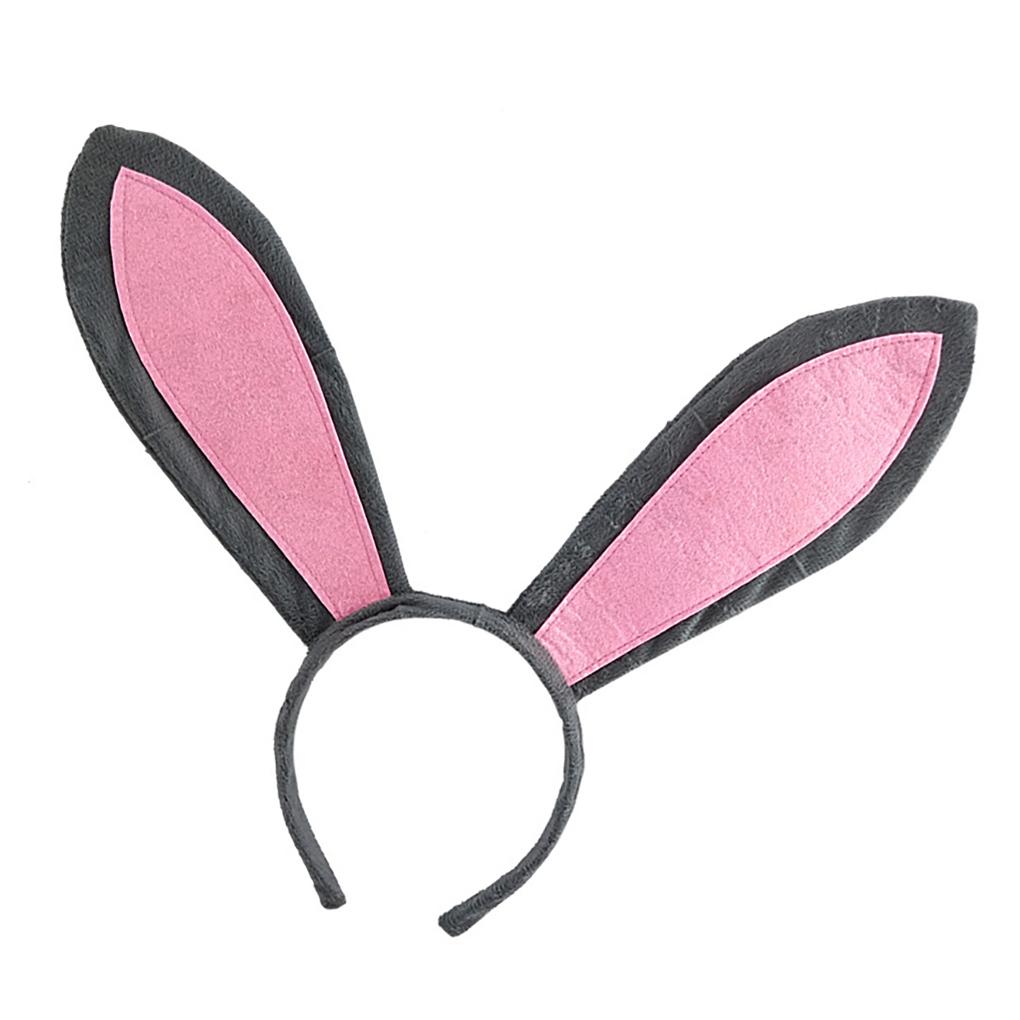 Пасхальная повязка на голову с ушками животных, плюшевая повязка на голову, костюм на день рождения, подарок для детей, девочек