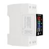Digital Energy Meter Water Proof DIN Rail Electricity Usage Meter AC30 400V 0 100A Voltmeter Ammeter