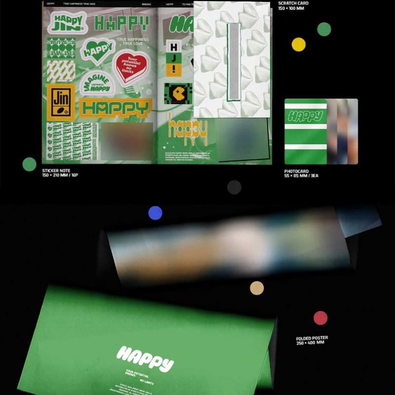 Джин   Счастливый сольный альбом  Набор из 3 типов