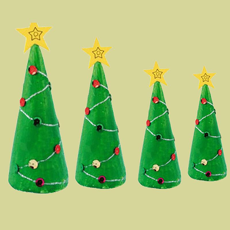 Рождественская елка, пенополистирол, наконечник, конус, ремесло, материалы для рукоделия, ручная работа, вечерние, праздничные, фестивальные украшения, детские игрушки