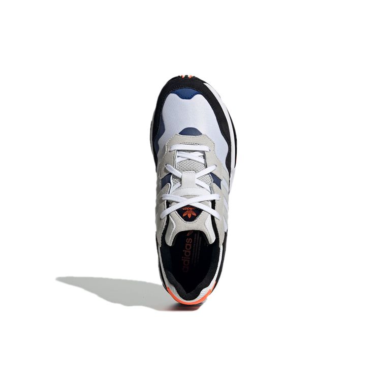 Adidas Originals Yung-96 Fabric Sports Trend Breathable Low-Top Lifestyle Shoes Unisex Sneakers White Gray EG2862