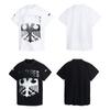 Summer Casual Fashion Black White T-Shirt Men Women Oversized Tee