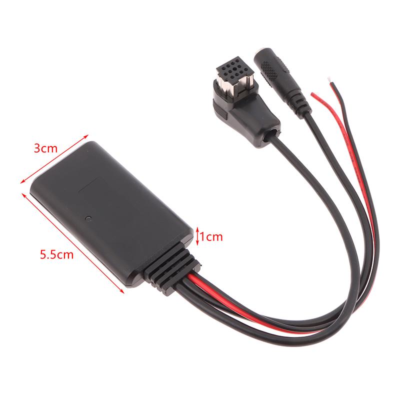 1 шт. Автомобильный Bluetooth аудиоприемник+Микрофон для радио Ip-Bus 12Pin Aux приемник адаптер Bluetooth 5.0 Аудио Aux-In кабельный адаптер