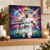 Cristiano Ronaldo Custom Name Text 5D Diamond Painting Kit DIY Full Drill Diamond Art Decoration
