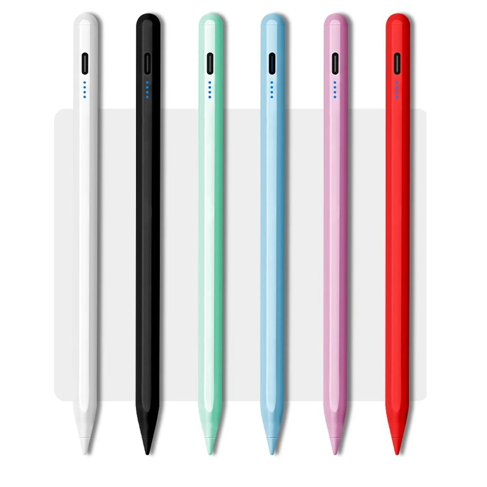 Rechargeable Universal Stylus Pen Battery Indicator Screen Pencil for Android/iOS