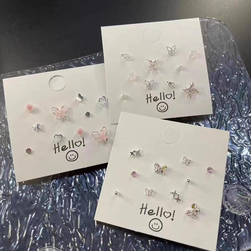 «Очаровательные серебряные серьги-бабочки с иголками — нежный, изысканный и свежий дизайн»