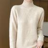 Женский кашемировый свитер Qinghe кашемир 30% кашемир 70% шерсть осенне-зимний пуловер теплый и модный
