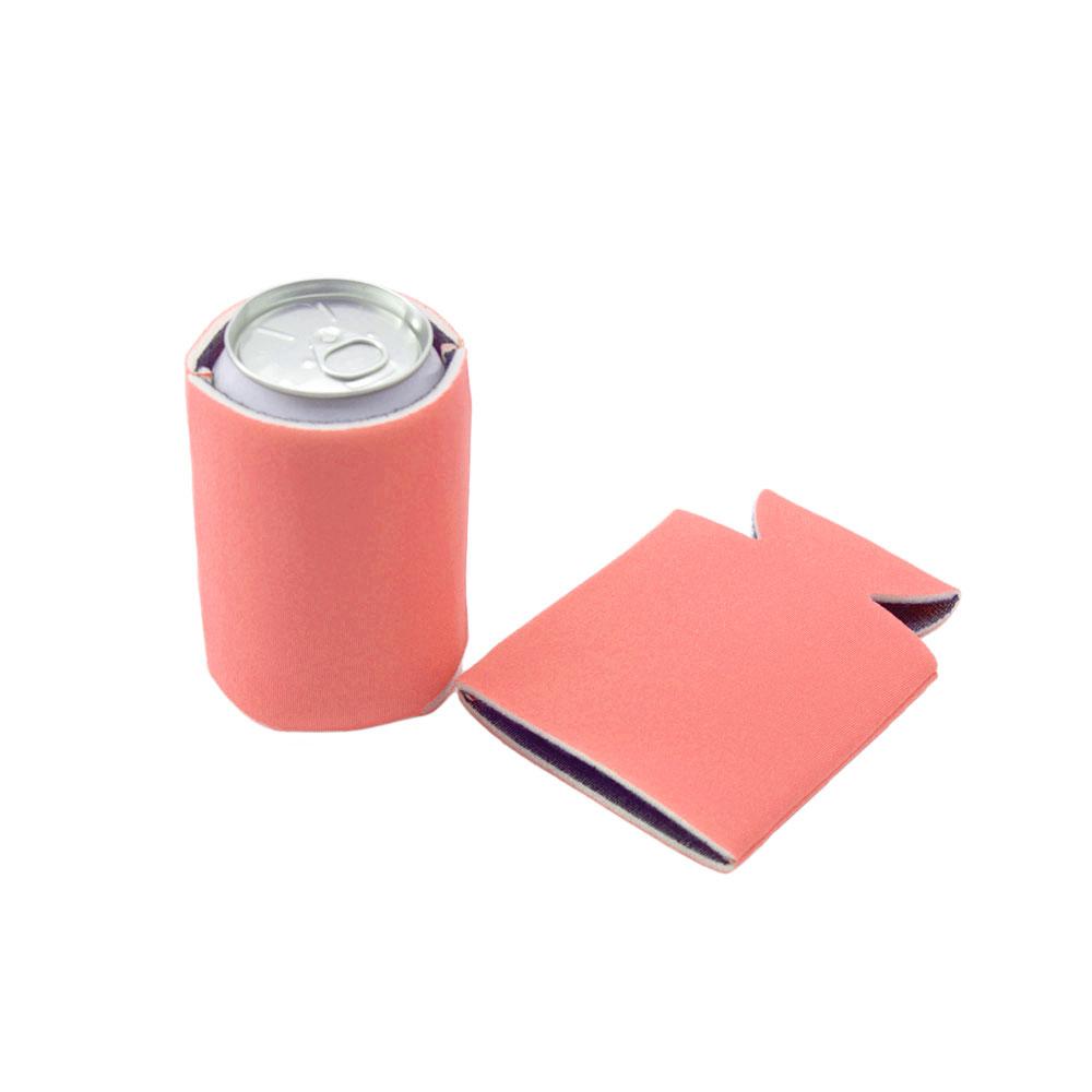 1PC Solid Color Portable Cup Cover Beer Sleeves Camping Can Cup Soda Cover Foam Material Drink Cooler Bottle Outdoor Sleeve