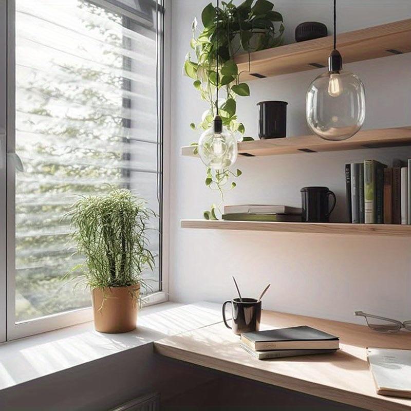 2pcs Floating Shelf Brackets,L Bracket for Shelves Heavy Duty Thickened and Widen Hidden Brace Joint Angle Brackets