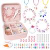 CORPER TOYS Making Toy Accessory Kit with and Silicone Rubber Beads for and Includes Jewelry DIY Craft Perfect As a Christmas Gift 141-Piece Beads,