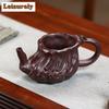 230ml Yixing Purple Clay Tea Pitcher Master Handmade Old Purple Clay Justice Cup Divide Tea Infuser Chinese Zisha Teaset Teaware