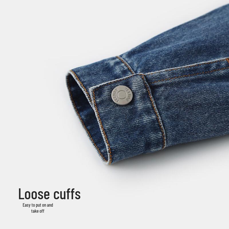 YEEHOO Boys' Cotton Denim Jacket
