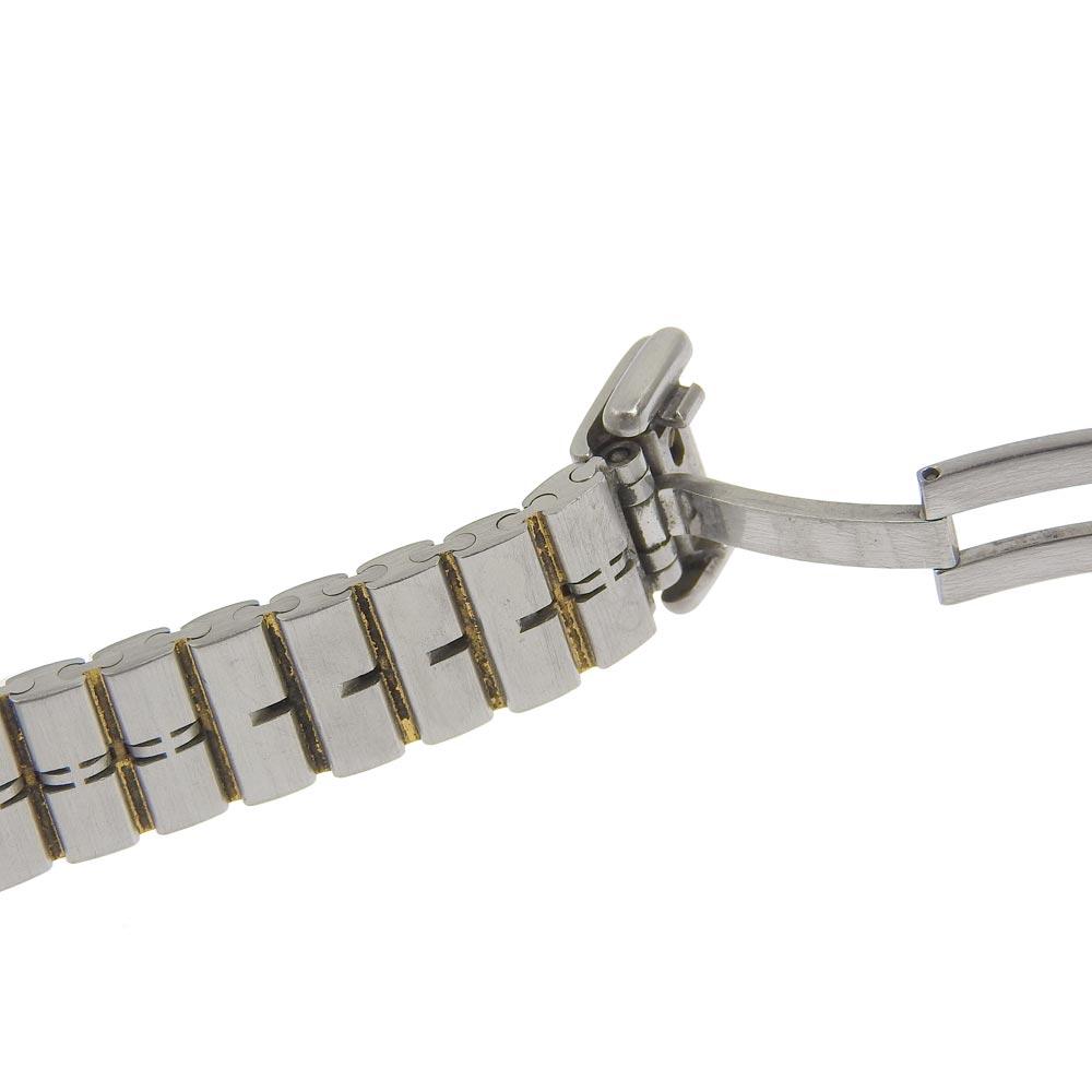 Dunhill Часы Millennium Серебристые/золотистые Белый циферблат Нержавеющая сталь Кварцевые Аналоговый дисплей Женские Б/у