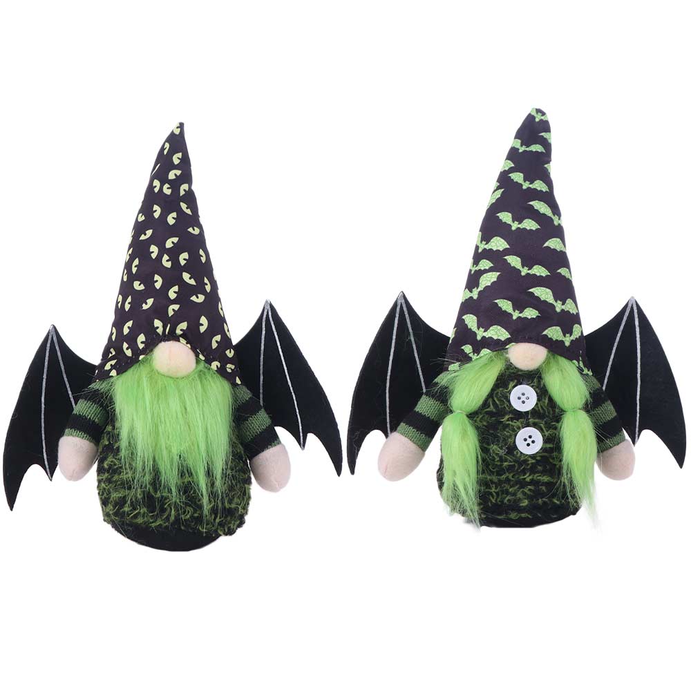 Soft Halloween Gnomes Doll Cartoon Dwarf Plush Doll Portable Faceless Doll Halloween Decorations