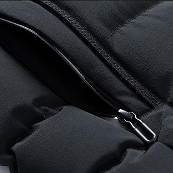 Мужской зимний хлопковый жилет с мягкой подкладкой, толстый теплый без рукавов, с капюшоном, карманами на шнурке, ветрозащитный мягкий теплый мужской однотонный мужской жилет