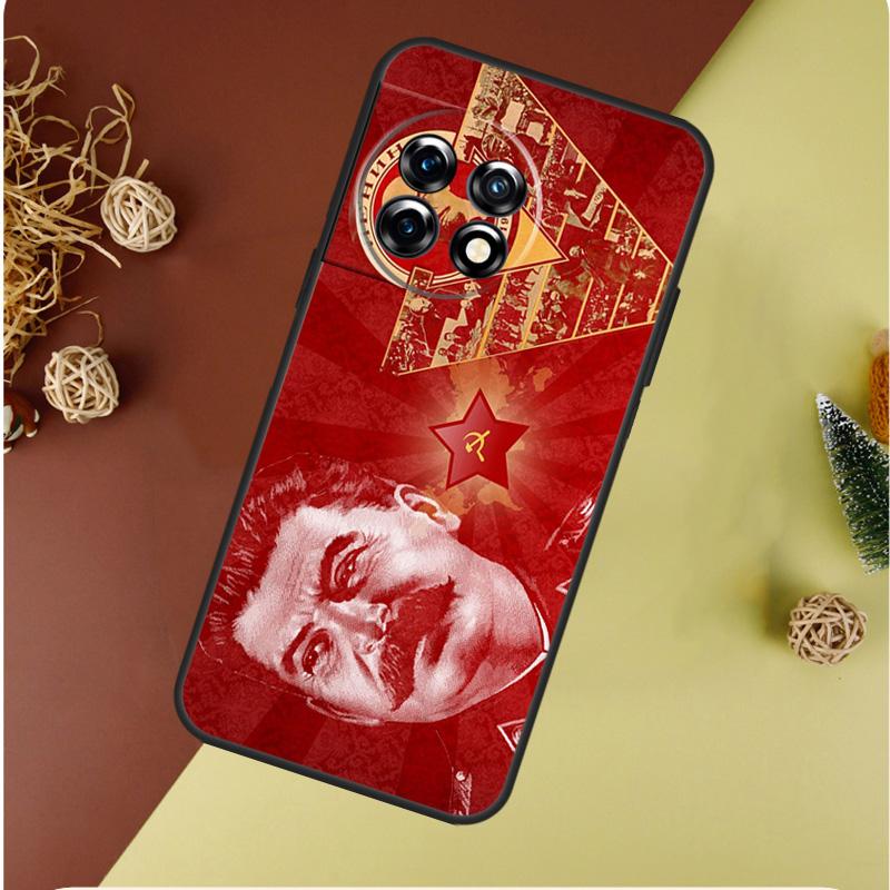 Russian Stalin Ussr Communism For OnePlus Nord 4 CE 3 2 Lite N20 N30 9 10 Pro 8T 9RT 10T 10R 13R 12R 11 12 13 Phone Case