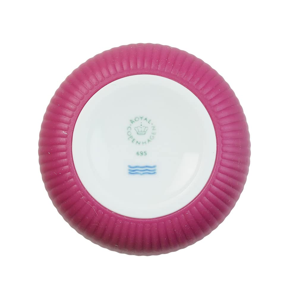 ROYAL COPENHAGEN Кружка с контрастным рифлением, Малиновая, 1-294-495 [Параллельный импорт]