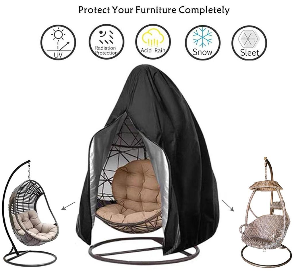 Ротанговая яичная скорлупа, качели, пылезащитный чехол, защита от пыли, водонепроницаемый 210D, защита от ультрафиолета, садовый патио, мебельный чехол, чехол