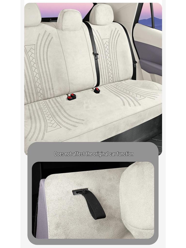 MG4 Car Seat Cover: Ramses Suede, Fits 25 Models, Full-Coverage, All-Season Use