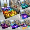 Gengar Pokemon Carpet Living Room Bedroom Kitchen Sofa Table Balcony Entrance Rug Non-slip Home Cute Cartoon Decor Mat