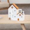Tissue Box Cover House Statue Ornament Lightweight Holder Napkin for Hotel Lounge Room