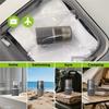 Refillable Travel Size Containers Vacuum Travel Dispenser Bottle  For Smooth Wall Surfaces