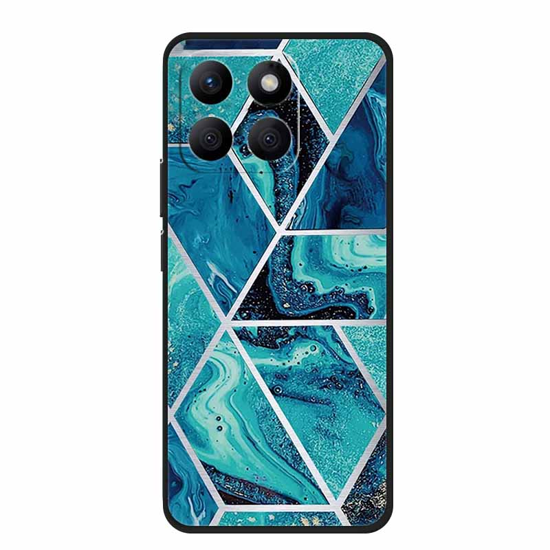 For Honor X8b X8a Case Marble TPU Soft Silicone Cover Phone Cases for Huawei Honor X8a X8b 4G CRT-LX1 LLY-LX3 Mica Painted etui