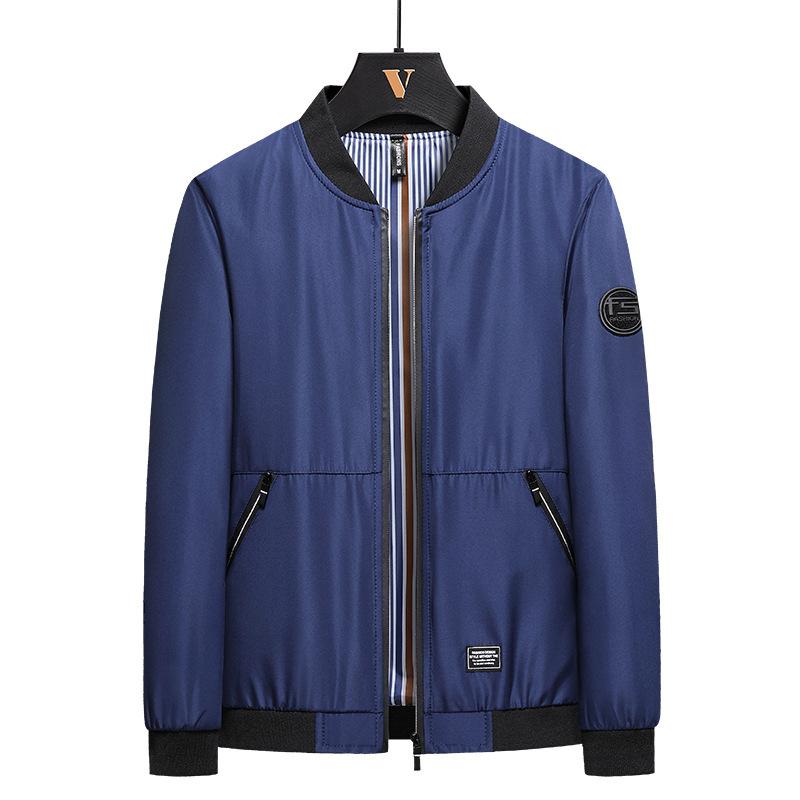 Весенняя Новая Куртка Куртка Мужская Весенне-Осенняя Корейская Версия Модная Красивая Повседневная Куртка Мужская Модная С Воротником Бейсбол