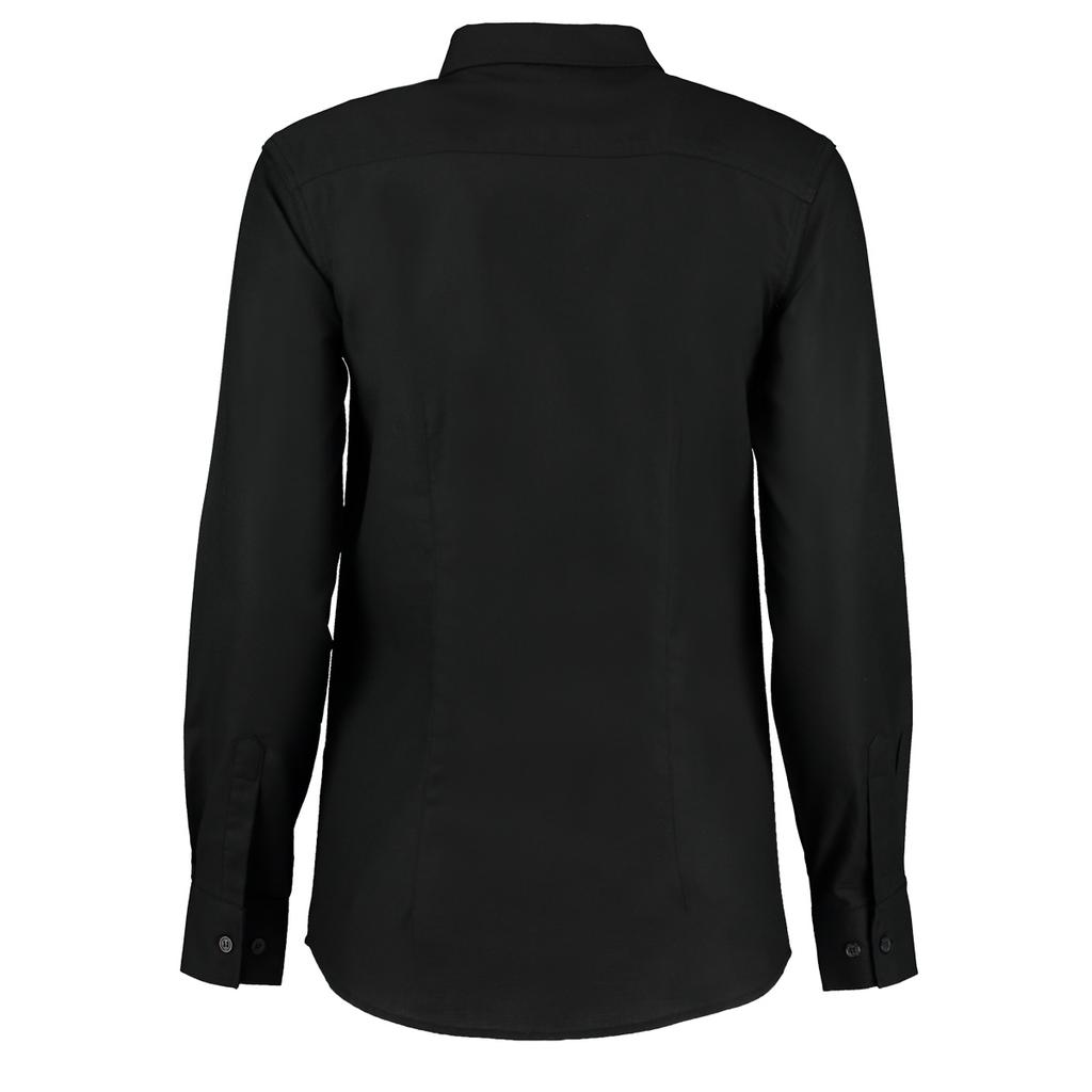 Kustom Kit Ladies Workwear Oxford Long Sleeve Shirt
