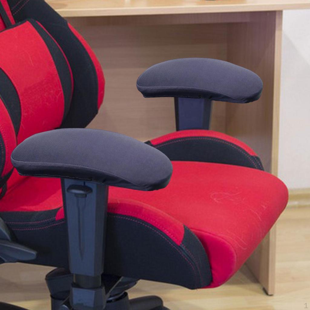 2 Pack of Arm Covers for Computer Chair, Slipcovers Armrests