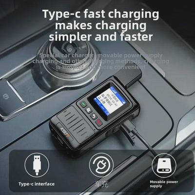 Портативная рация Buxun CT19 дальнего действия: Дальность полета 5000 км, 5G, защита от непогоды, GPS.