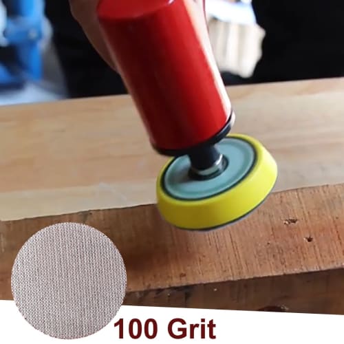 SPEEDWOX 25-Pack 76mm Mesh Sanding Discs, Round, Mesh Sandpaper, Mesh Sanding Discs, Net Discs, Sandpaper Sanding Paper for Sanders, Anti-Clogging Des