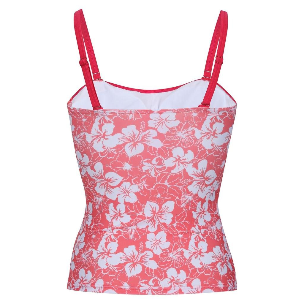 Regatta Womens/Ladies Aceana II Hibiscus Tankini Top