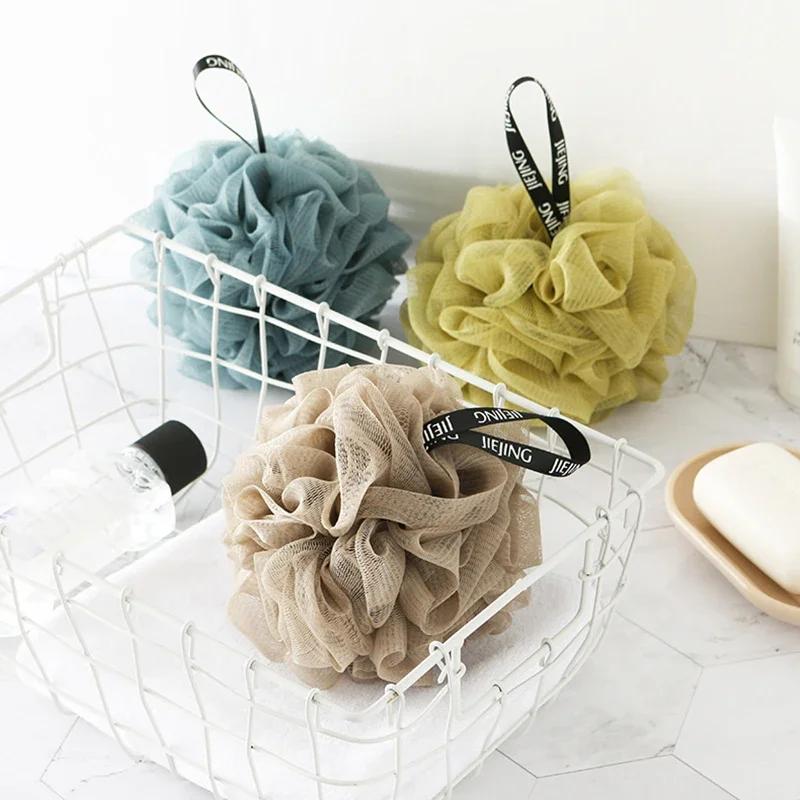 Super Soft Flower Bath Ball Mesh Sponge, Large Size, Remove Mud, Cute Rubbing Towel, Foaming Wash Shower