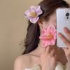 Заколка для волос в стиле отпуска с цветком в корейском стиле в стиле бохо, летняя заколка для волос