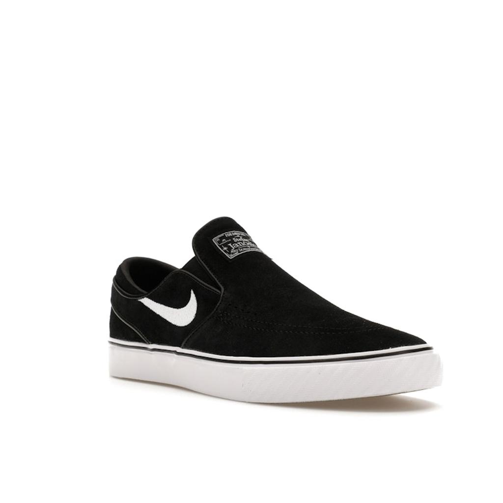 Nike Zoom Stefan Janoski+ Slip SB Black White Men Sneakers FN5893-001