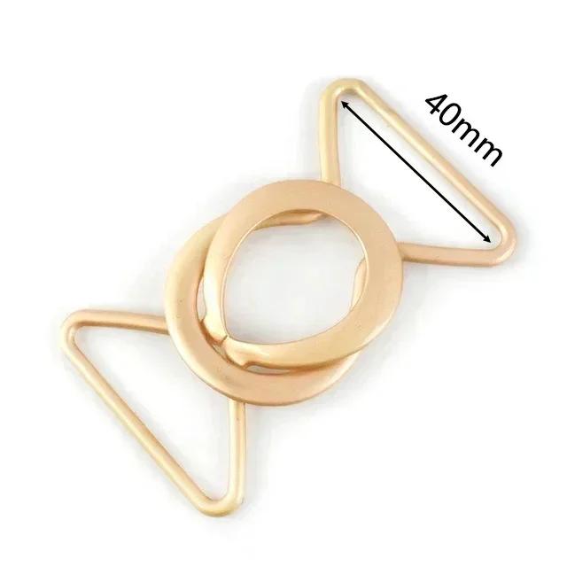 Meetee 1/2/4/5 шт. 30-60 мм Металлическая пряжка для ремня на талию Ленточная лента Регулируемая застежка Пальто Пуховик Ремни Декор Крючки Пряжки Аксессуары