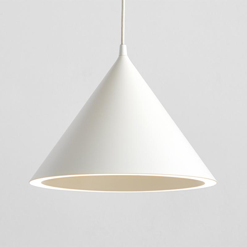 Современный светодиодный подвесной светильник с алюминиевым абажуром для столовой, кафе, бара, ресторана, скандинавский конусный подвесной светильник Lampadario