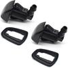 Toyota Windshield Washer Nozzles Kit - Replaces OEM #85381-AE020, Fits 04-10 Sienna, 05-12 Corolla, 04-08 Solara, 00-05 Tundra