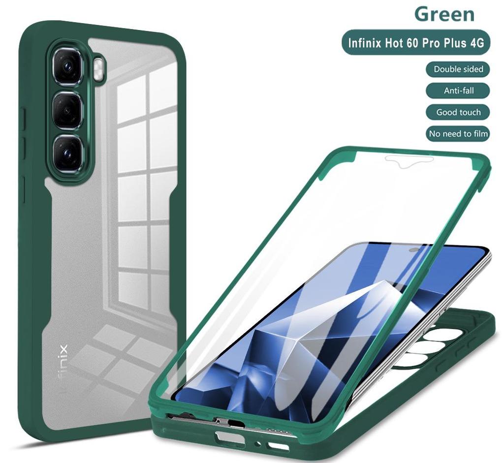 Прозрачный чехол Qicai для Infinix HOT60Pro, HOT60/ HOT60i