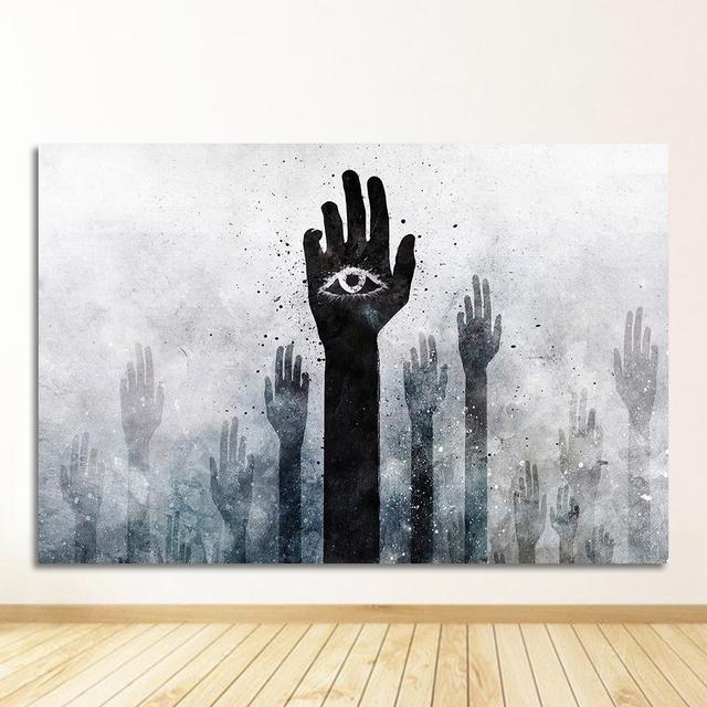 Модульные картины Life, современное украшение дома, настенное искусство, печать на холсте, живопись, постер для спальни, Алекс Грей, психоделическое триповое дерево, без рамки