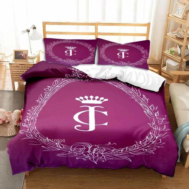 Новый 3D Сочный Кутюр Всесезонный Полуторный Комплект Постельного Белья 3 Предмета Комплект Одеяла Пододеяльник Двуспальный Кинг Покрывало Домашний Текстиль