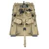 Трансформируемая трасса 2-в-1 Hummer 1/28 M1A2 ABRAMS Танк Модель Военный Армейский Мировая Война Строительные Блоки Кирпичики Детские Игрушки