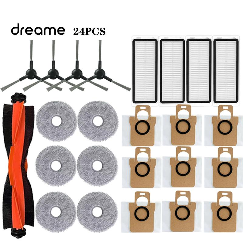 Dreame Bot L30 Ultra L20 Ultra Робот-пылесос Запасные части Расходные материалы Основная боковая щетка HEPA-фильтр Ткань для швабры Пылесборник Аксессуары