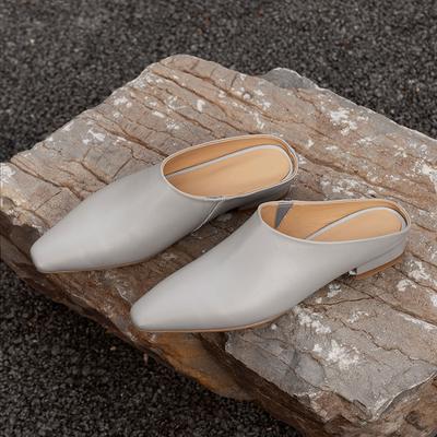 Модная обувь Шлепанцы с низким каблуком Туфли для женщин 2025 Модные туфли-лодочки на высоком каблуке с квадратным носком Женские мюли