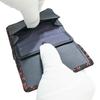 Inden Wallet Bifold Wallet Bill Z Thin Compact Deerskin Black x Red Lacquer Dragonfly Pattern [Indenya] 2013-21-008
