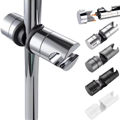 Универсальный держатель для душевой лейки, регулируемый держатель для душевой рейки, аксессуары для ванной комнаты, сменный кронштейн для ручного душа для направляющей штанги